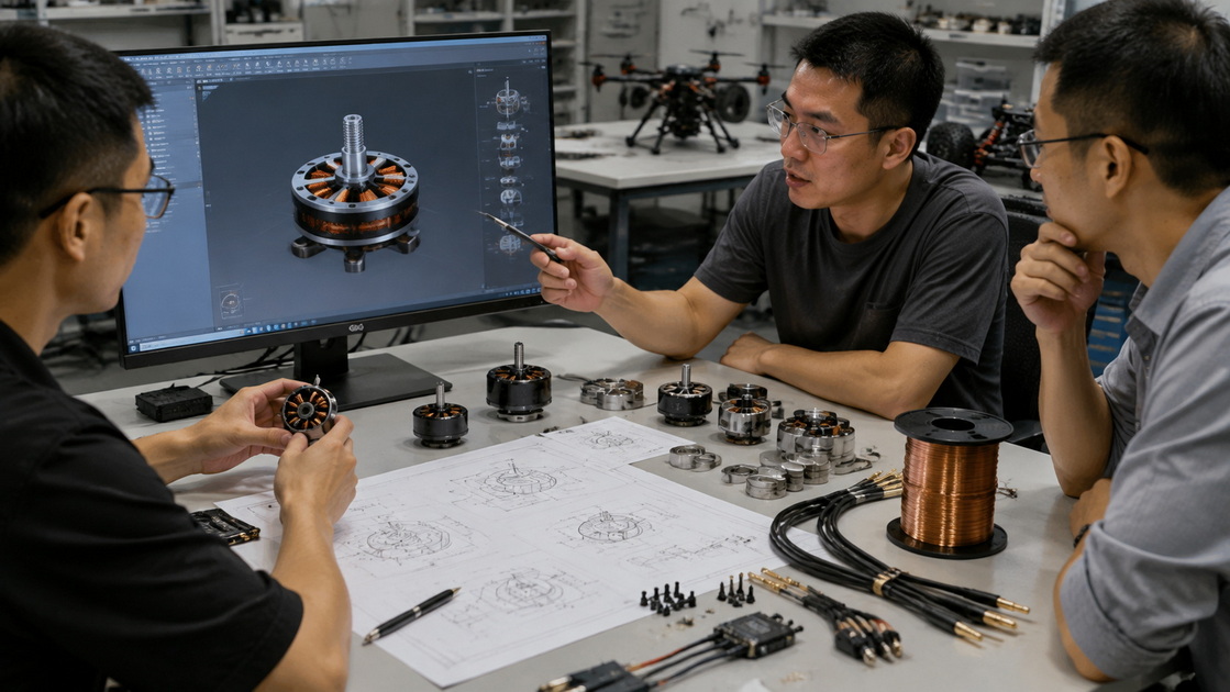 Custom Brushless Motor Design Process Custom Brushless Motor Design Process