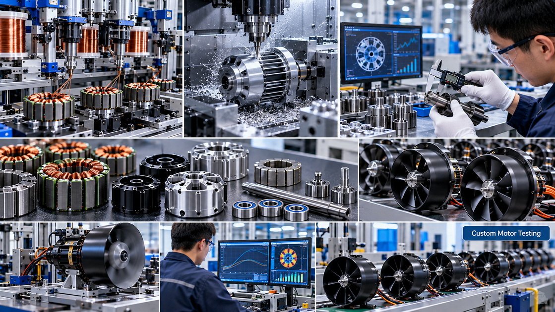 Custom Brushless Motor Manufacturing Custom Brushless Motor Manufacturing