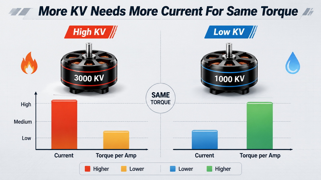 Motor KV And Torque Efficiency Motor KV And Torque Efficiency