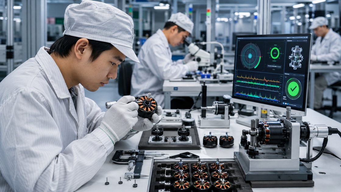 Brushless Motor Quality Inspection Brushless Motor Quality Inspection