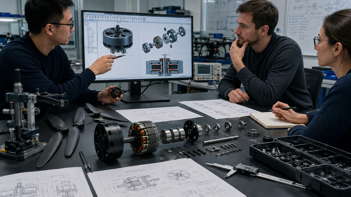 Custom Drone Motor Engineering Custom Drone Motor Engineering
