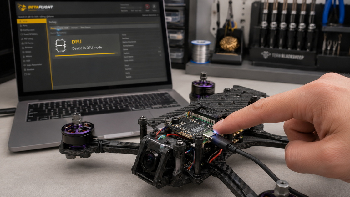 Entering DFU Mode In Betaflight Entering DFU Mode In Betaflight