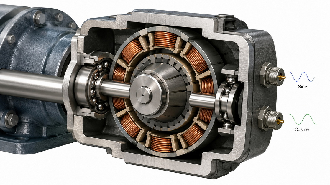 Resolver Position Sensor Cutaway Resolver Position Sensor Cutaway