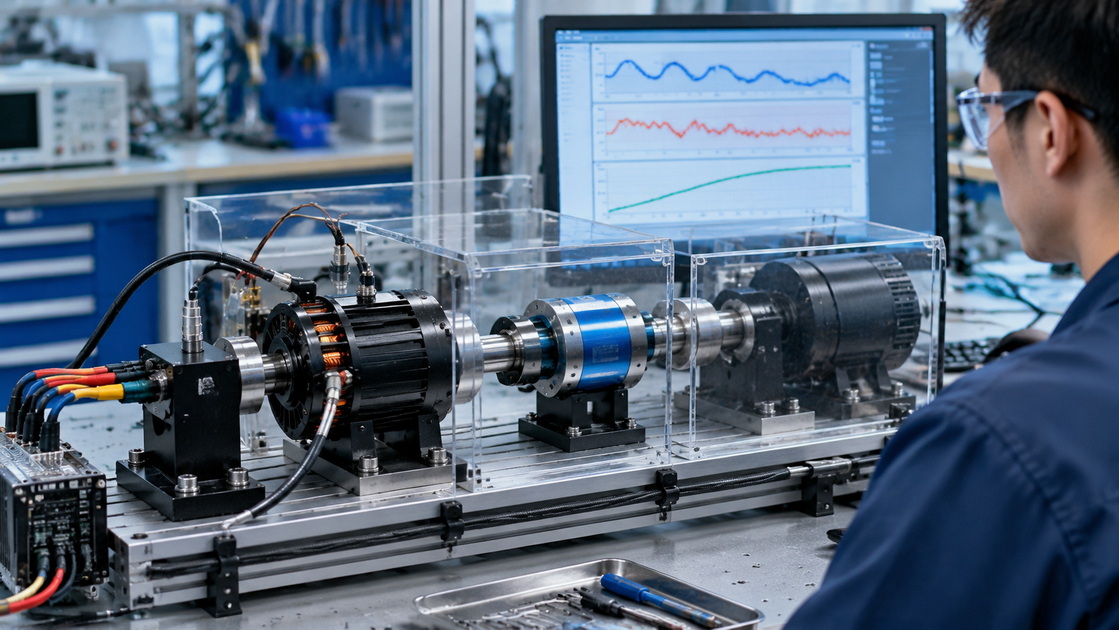 Gimbal Motor Torque And Thermal Performance Testing Gimbal Motor Torque And Thermal Performance Testing