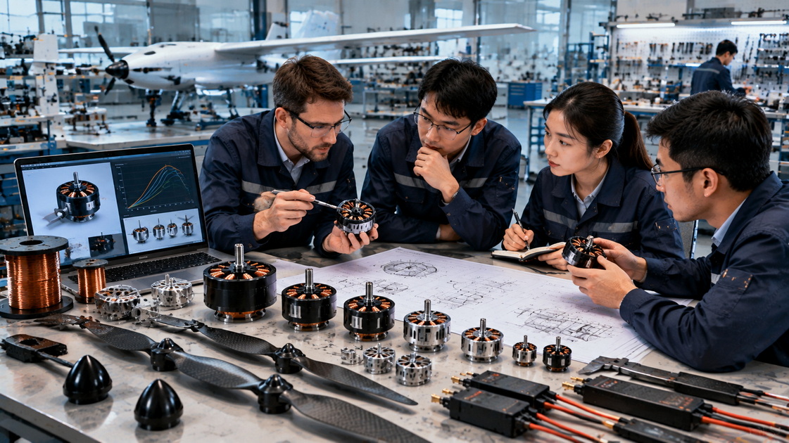 Custom UAV Motor OEM Development Custom UAV Motor OEM Development