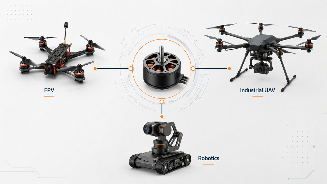 Brushless Motor UAV And Robotics Applications Brushless Motor UAV And Robotics Applications