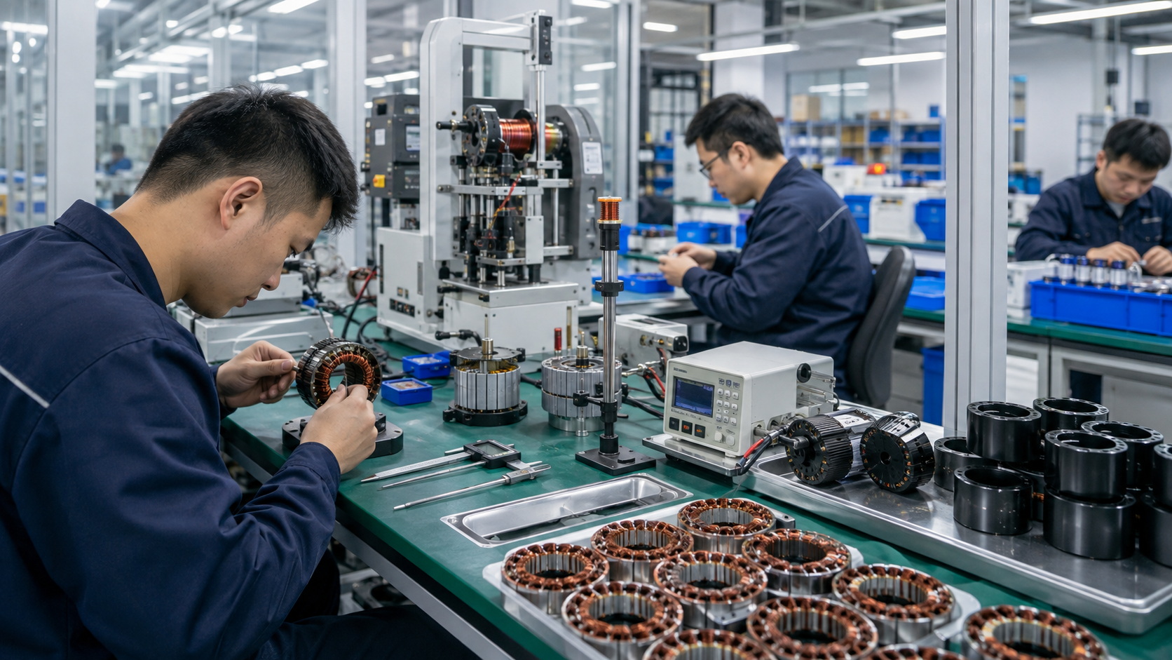 Brushless Motor Manufacturing Process Brushless Motor Manufacturing Process