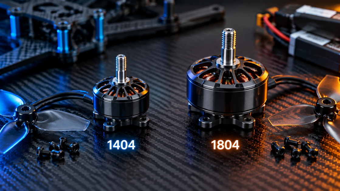 1404 And 1804 FPV Motor Comparison 1404 And 1804 FPV Motor Comparison