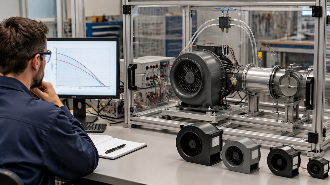 Fan Motor Sample Validation Bench Fan Motor Sample Validation Bench