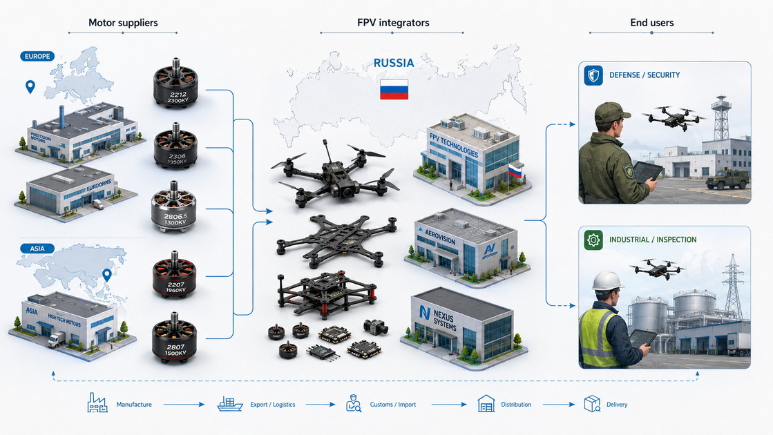 FPV Motor Supply Chain Overview FPV Motor Supply Chain Overview