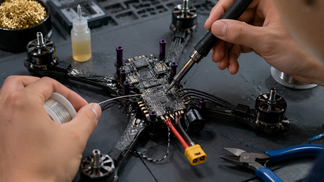 FPV Motor And ESC Soldering FPV Motor And ESC Soldering