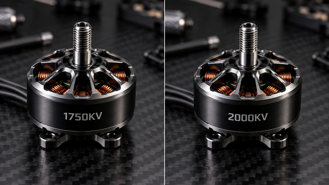 1750KV And 2000KV FPV Motor Comparison 1750KV And 2000KV FPV Motor Comparison