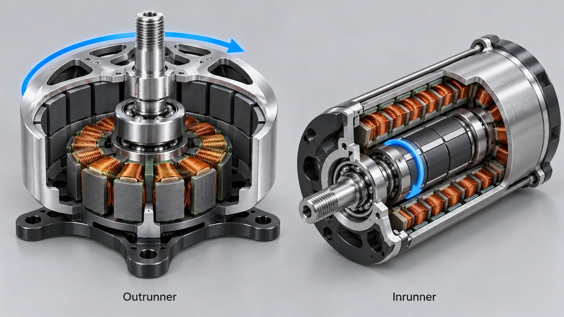 Outrunner And Inrunner Drone Motor Comparison Outrunner And Inrunner Drone Motor Comparison