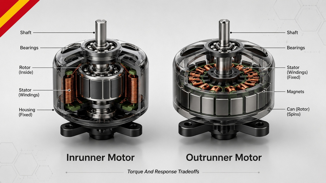 Inrunner And Outrunner FPV Motor For Spain Market Inrunner And Outrunner FPV Motor For Spain Market