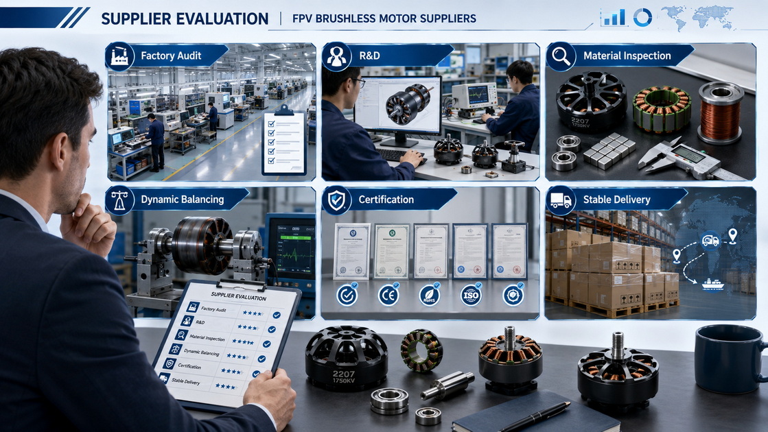 FPV Motor Supplier Evaluation FPV Motor Supplier Evaluation