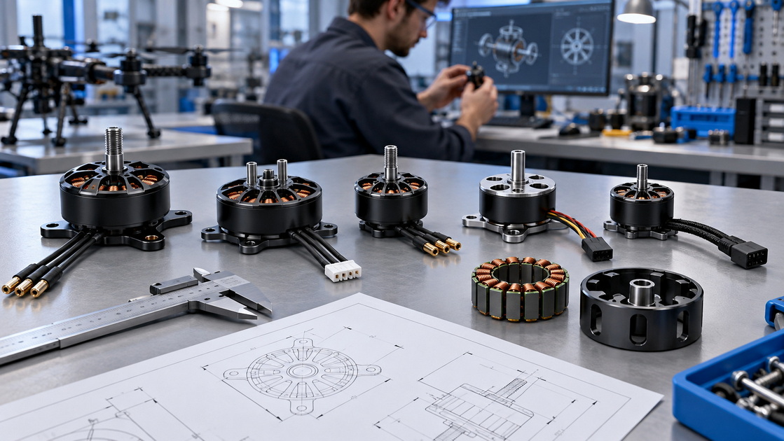 Custom Drone Motor Engineering and Production Custom Drone Motor Engineering and Production