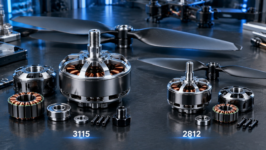 3115 And 2812 Drone Motor Comparison 3115 And 2812 Drone Motor Comparison