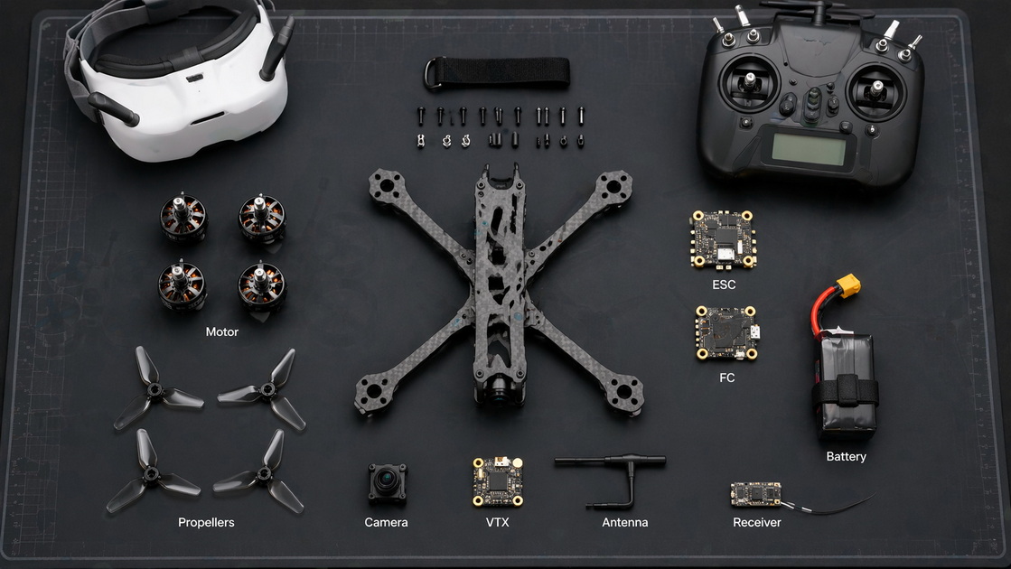 FPV Drone Components For Beginners FPV Drone Components For Beginners