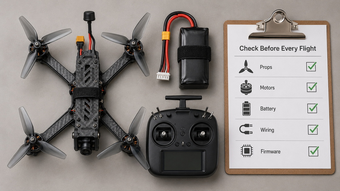 FPV Pre Flight Checklist FPV Pre Flight Checklist