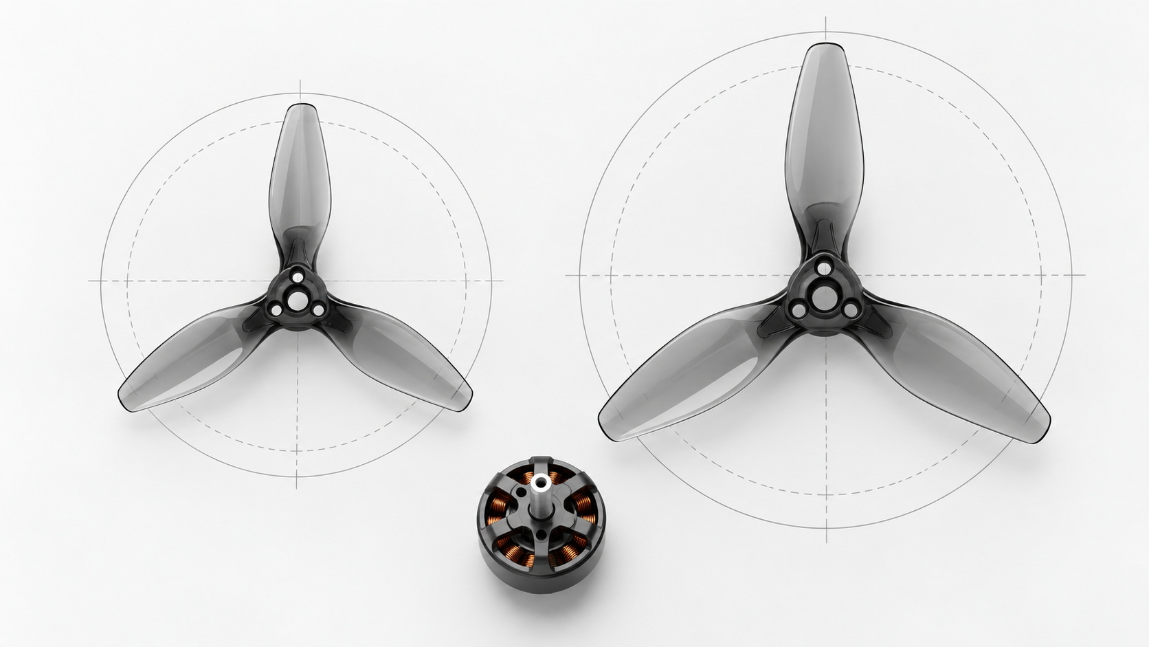 Five Inch And Six Inch Propeller Comparison Five Inch And Six Inch Propeller Comparison