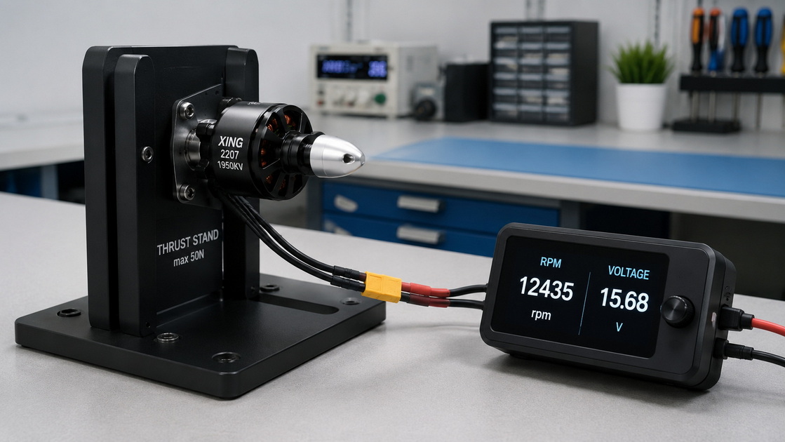 Drone Motor Sample Testing Bench Drone Motor Sample Testing Bench