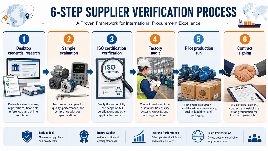 Supplier Verification Process Flowchart Supplier Verification Process Flowchart