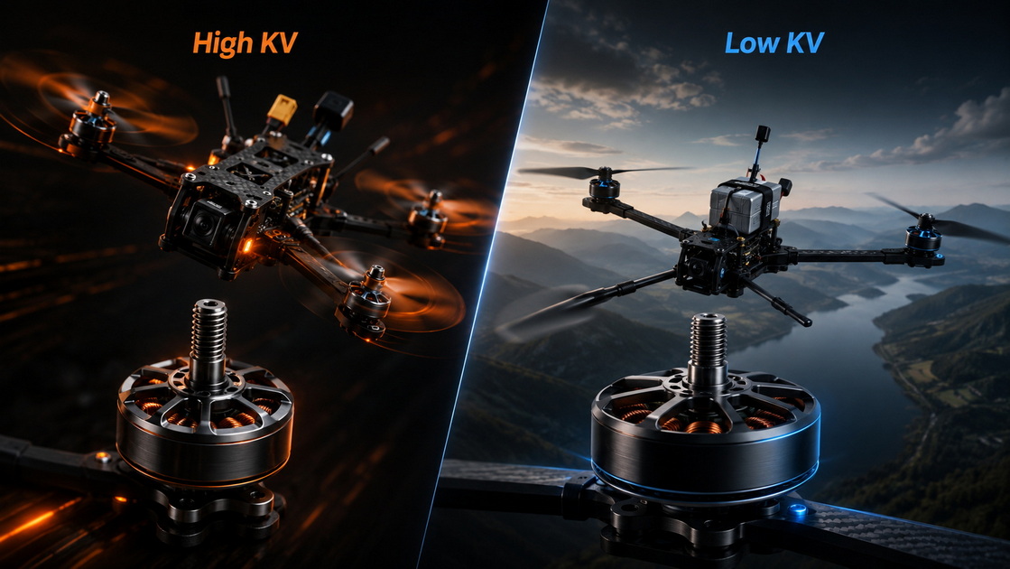 High KV And Low KV FPV Motor Comparison High KV And Low KV FPV Motor Comparison