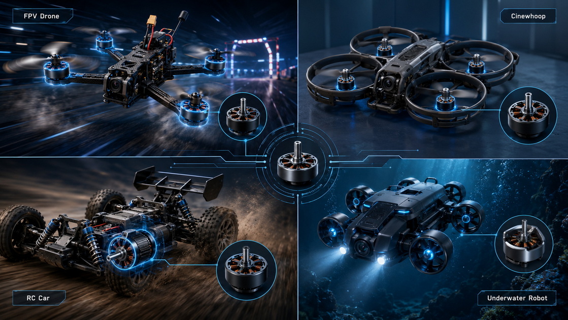 FPV Drone Motor Application Solutions FPV Drone Motor Application Solutions