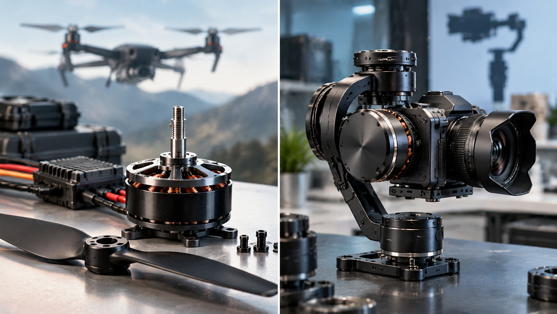 Drone Propulsion Motor And Gimbal Motor Comparison Drone Propulsion Motor And Gimbal Motor Comparison