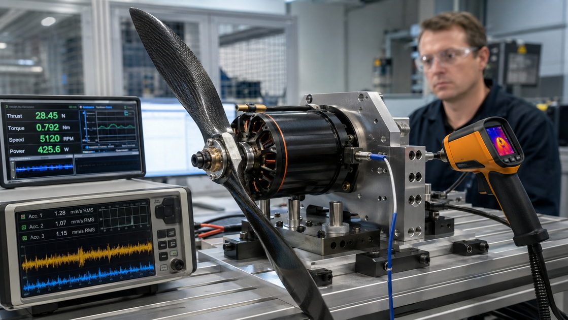 Fixed Wing Motor Quality Inspection Fixed Wing Motor Quality Inspection
