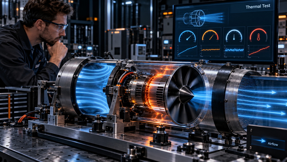 Ducted Fan Motor Thermal Test Ducted Fan Motor Thermal Test