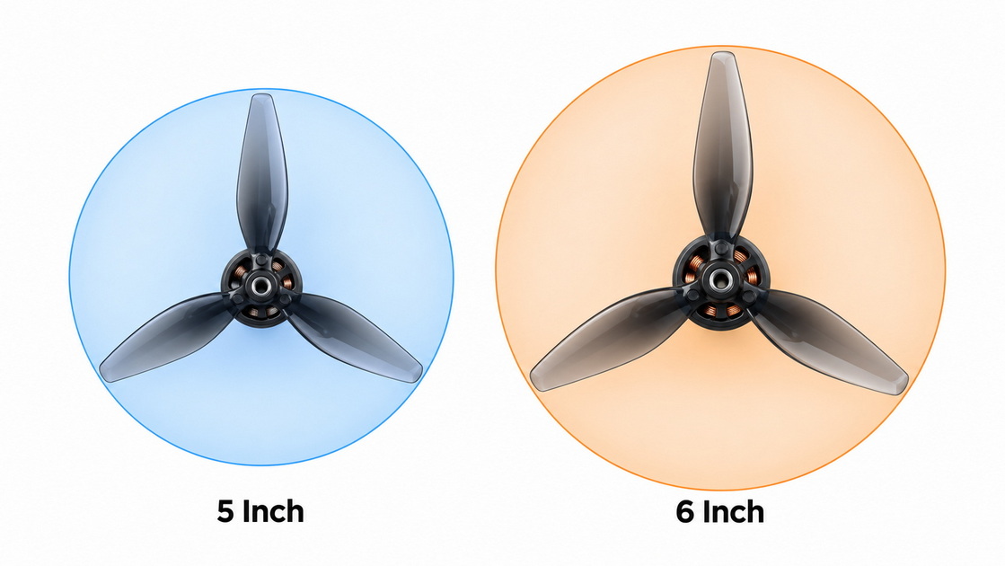 Propeller Swept Area Comparison Propeller Swept Area Comparison