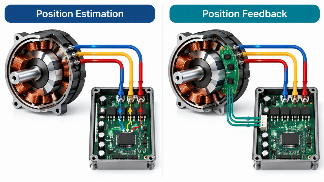 Rotor Position Estimation And Sensor Feedback Rotor Position Estimation And Sensor Feedback