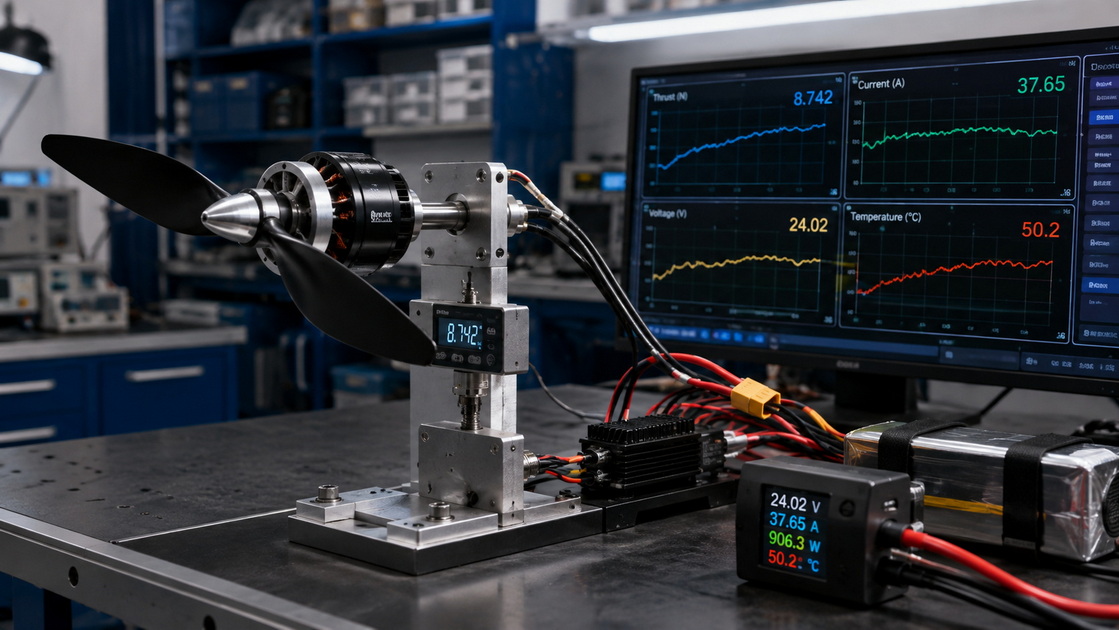 Fixed Wing Motor Test Bench Fixed Wing Motor Test Bench