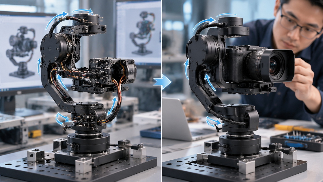 Gimbal Cable Routing And Complete Axis Validation Gimbal Cable Routing And Complete Axis Validation