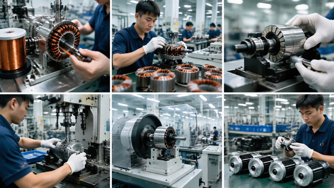 Brushless Motor Manufacturing Process Brushless Motor Manufacturing Process