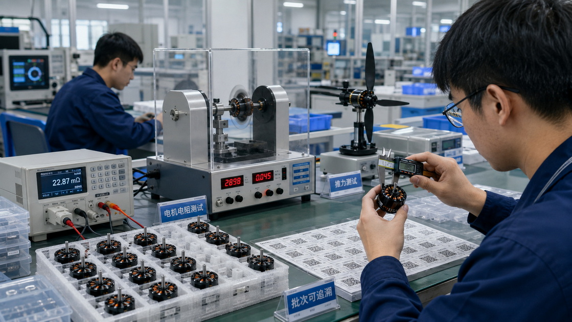 FPV Motor Quality Inspection FPV Motor Quality Inspection