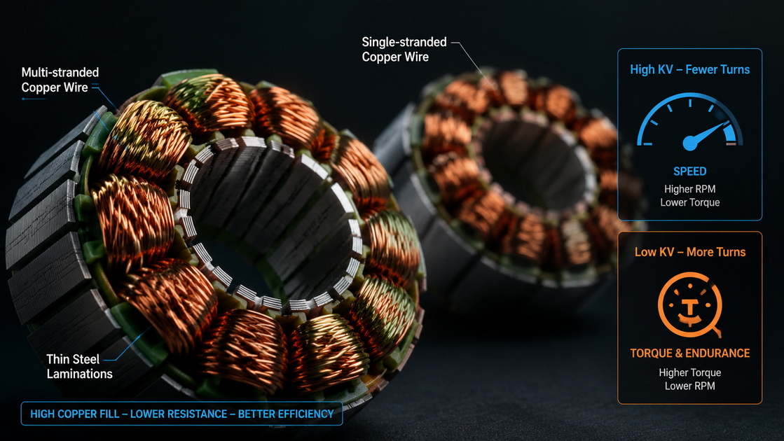 Stator Windings And KV Performance Stator Windings And KV Performance