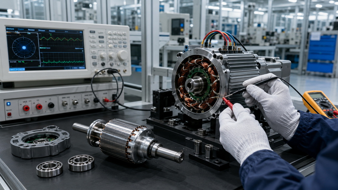 UAV Motor Quality Control Process UAV Motor Quality Control Process