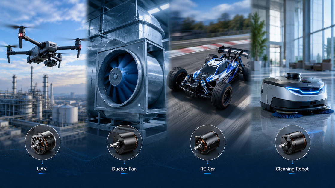 Brushless Motor Applications Overview Brushless Motor Applications Overview