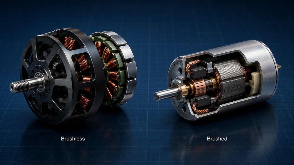 Brushless And Brushed Motor Comparison Brushless And Brushed Motor Comparison