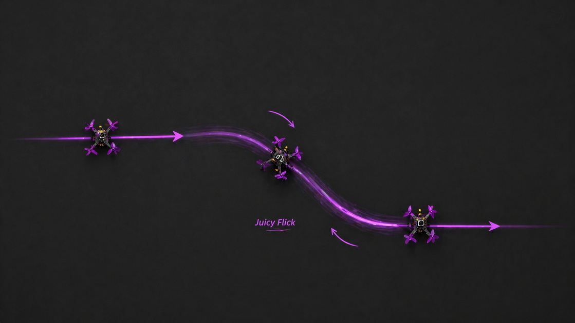 Juicy Flick Motion Illustration Juicy Flick Motion Illustration