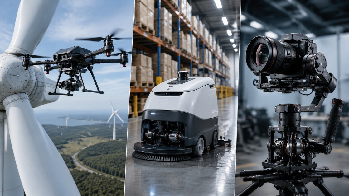Industrial Drone And Robotics Motor Applications Industrial Drone And Robotics Motor Applications