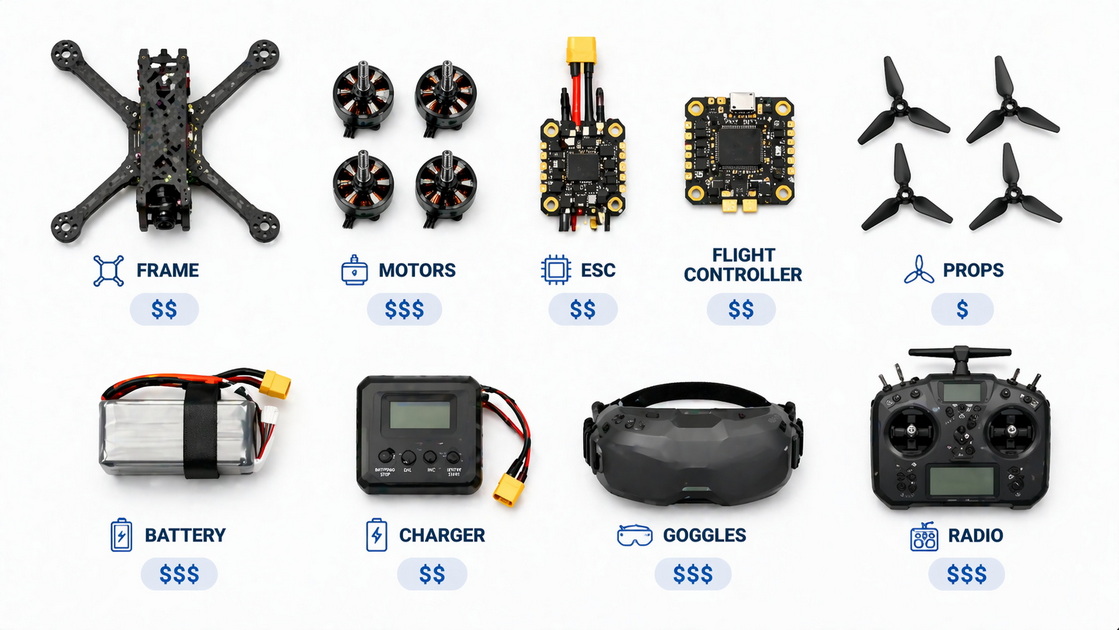 FPV Component Cost Breakdown
