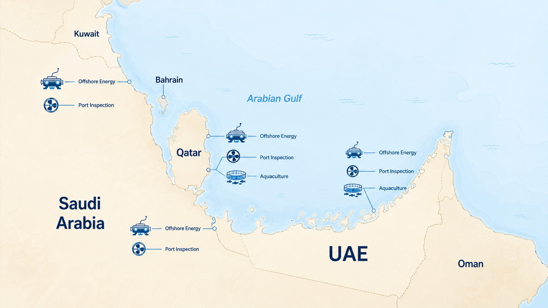 Arabia Underwater Thruster Market Map