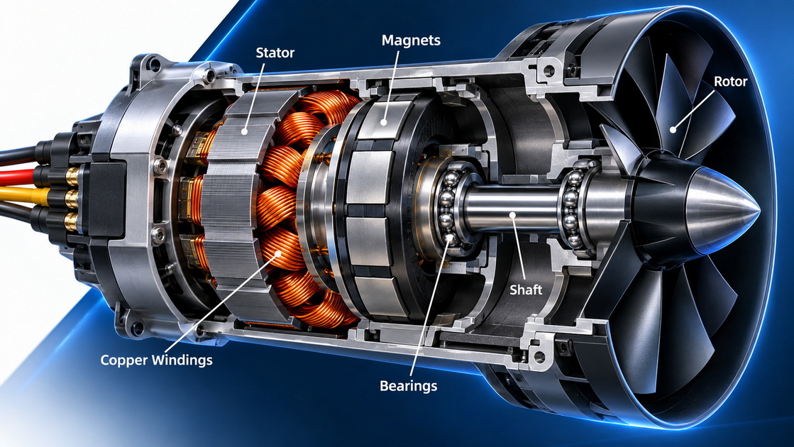 Electric Ducted Fan Motor Technical Detail