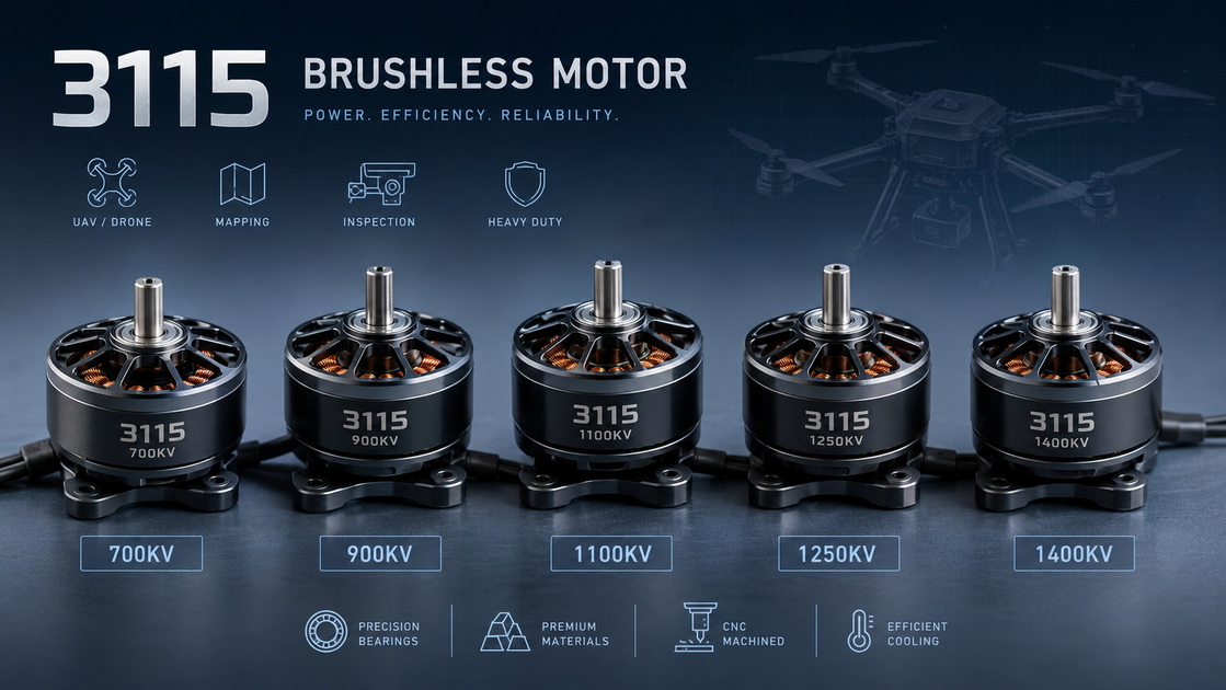 3115 Drone Motor Comparison
