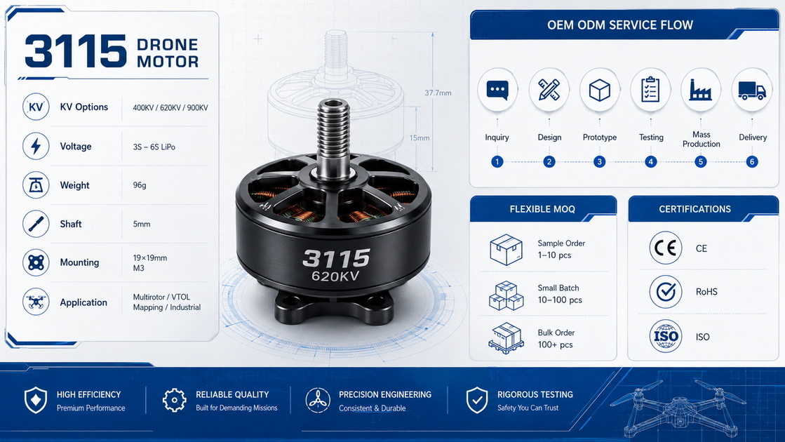 3115 Motor Comparison Board