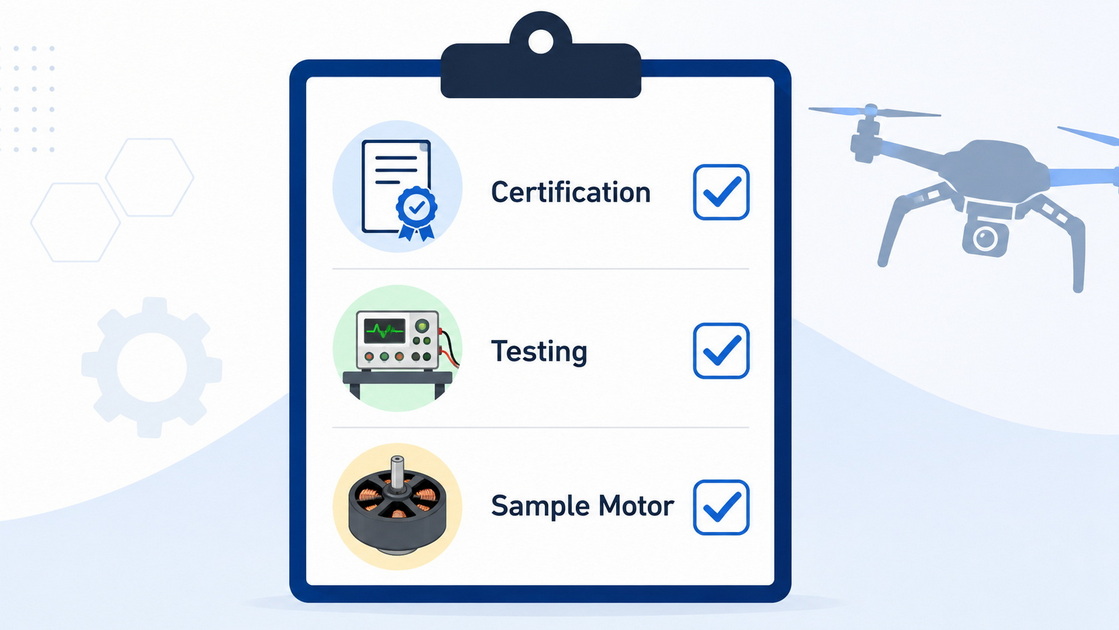 Motor Supplier Evaluation Checklist