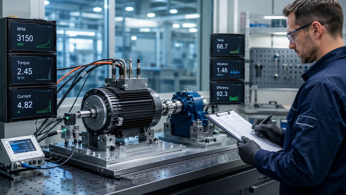 Brushless Motor Quality Testing